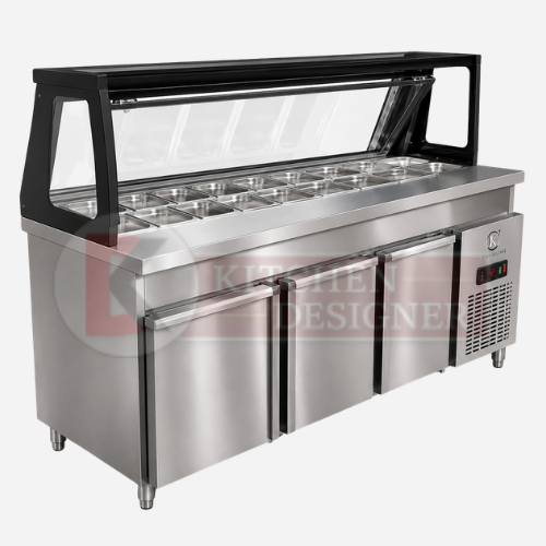 Salad Preparation Refrigerator