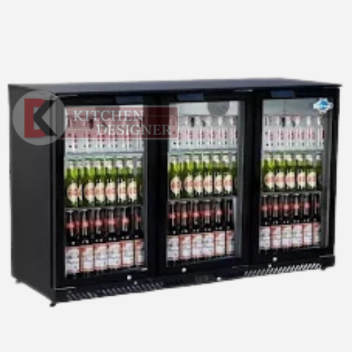 3 Door Back Bar Chiller