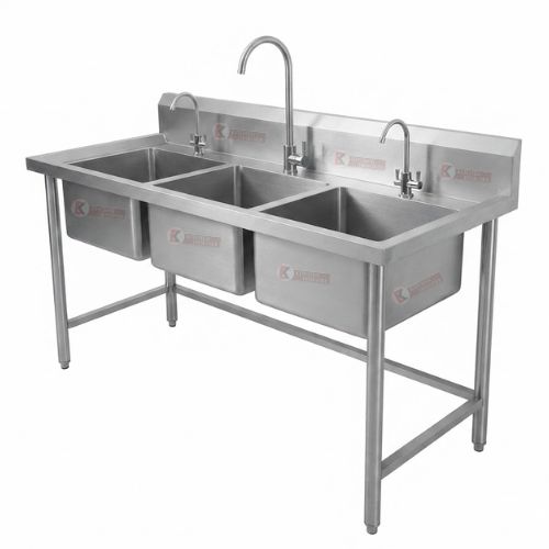 Three Sink Unit