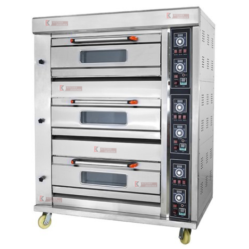 Gas 3 Deck / 6 Tray