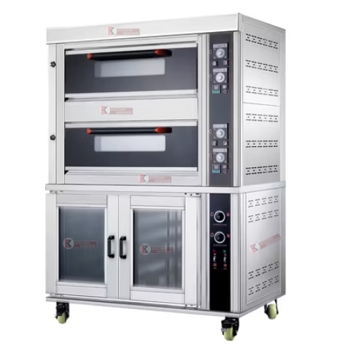 Gas Operated  2 Deck / 4 Tray